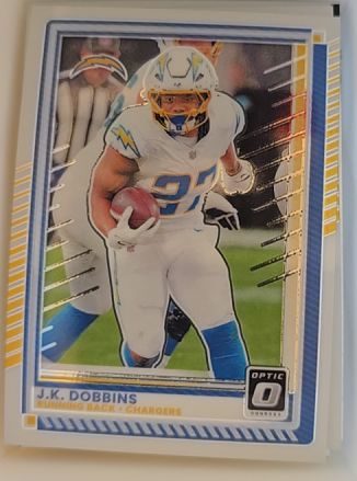 2025 Donruss Optic #55 J.K. Dobbins — front
