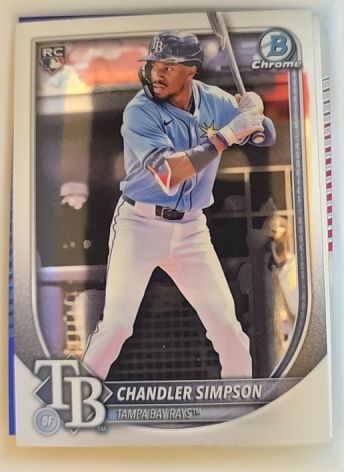 2025 Bowman Chrome #18 Chandler Simpson — front