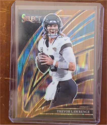 2025 Panini Select #229 Trevor Lawrence Club Level Jacksonville Jaguars — front