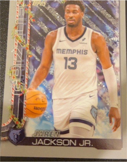 2025-26 Topps Holiday #H148 Jaren Jackson Jr. — front