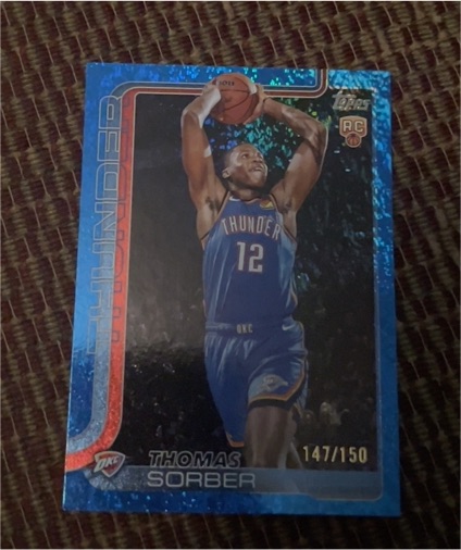 2025 Topps #147 Thomas Sorber — front