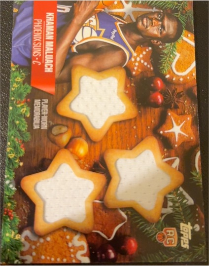 2025 Topps Holiday #HSR-7 Khaman Maluach — front