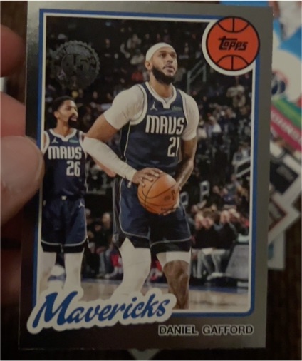 2025-26 Topps #80BK-10 Daniel Gafford — front