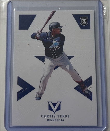 2022 Panini Chronicles Vertex #6 Curtis Terry Rookie Card — front