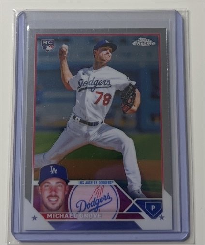 2023 Topps Chrome #22 Michael Grove — front
