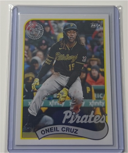 2024 Topps Series 1 35th Anniversary #89B-60 Oneil Cruz — front