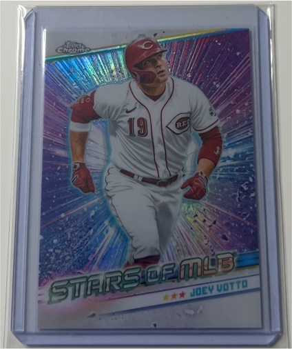 2024 Topps Series 2 Stars of MLB Chrome #CSMLB-39 Joey Votto — front