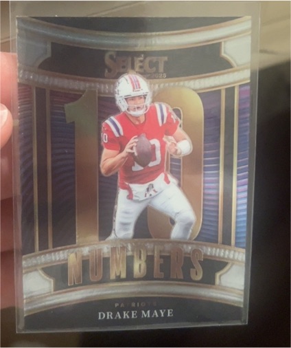 2025 Panini Select #15 Drake Maye — front