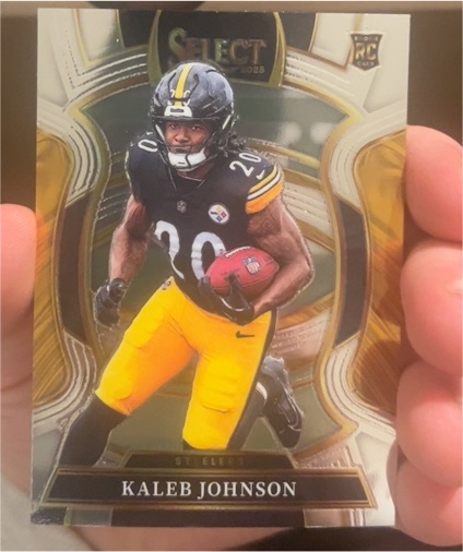 2025 Panini Select #52 Kaleb Johnson — front