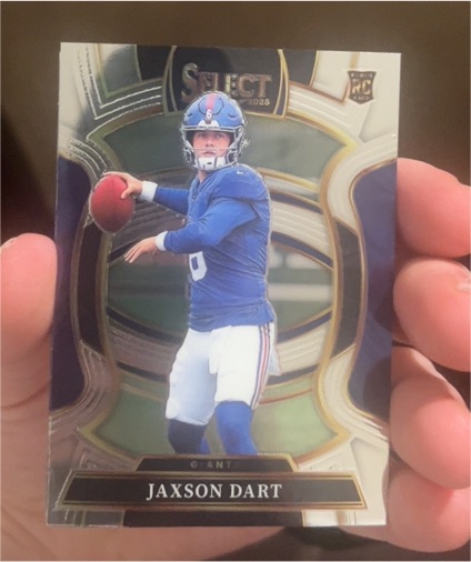2025 Panini Select #93 Jaxson Dart — front