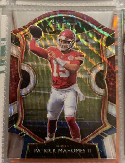 2020 Panini Select Concourse #2 Patrick Mahomes II — front