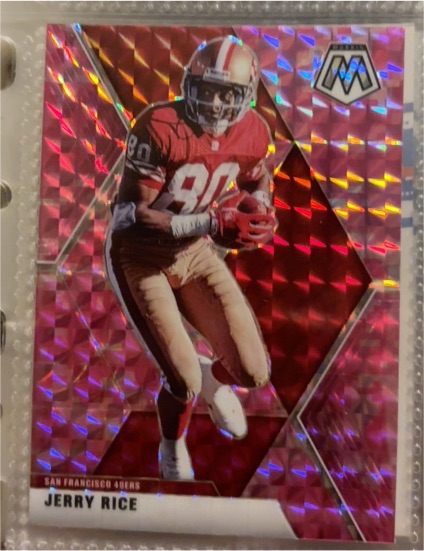 2020 Panini Mosaic #178 Jerry Rice — front