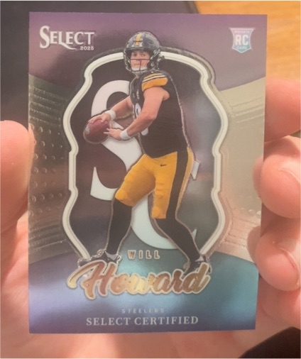 2025 Panini Select #15 Will Howard — front