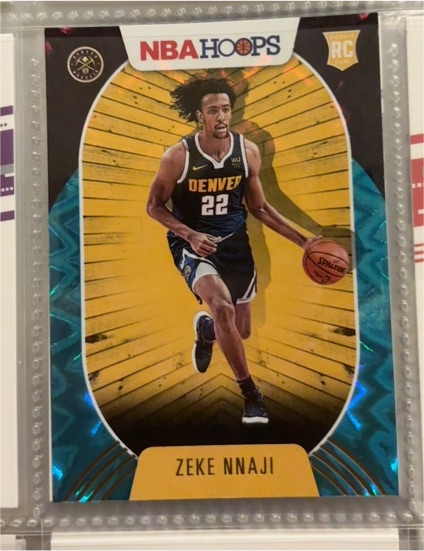 2020-21 Panini NBA Hoops #235 Zeke Nnaji — front