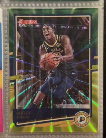 2020-21 Panini Donruss #172 Myles Turner — front