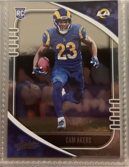 2020 Panini Absolute #114 Cam Akers — front