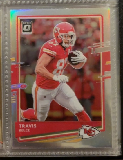 2020 Panini Donruss Optic #3 Travis Kelce — front