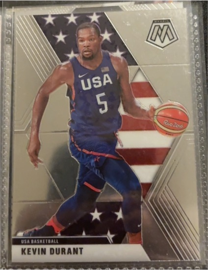 2019-20 Panini Mosaic #251 Kevin Durant USA Basketball — front