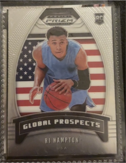 2020-21 Panini Prizm Draft Picks #99 RJ Hampton Global Prospects — front