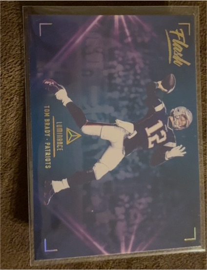 2020 Panini Luminance Flash #F1 Tom Brady — front