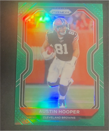2020 Panini Prizm #60 Austin Hooper — front