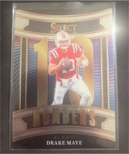 2025 Panini Select #15 Drake Maye — front