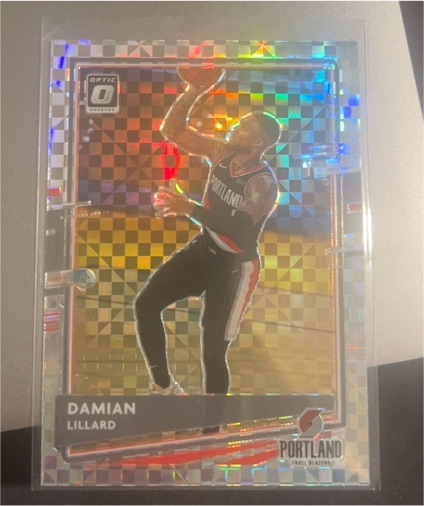 2020-21 Panini Donruss Optic #144 Damian Lillard — front