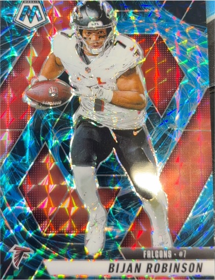 2024 Panini Mosaic #9 Bijan Robinson — front