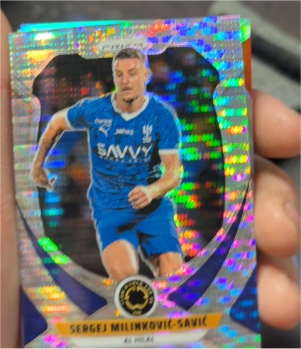 2025 Panini Prizm FIFA Club World Cup #17 Sergej Milinkovic-Savic — front