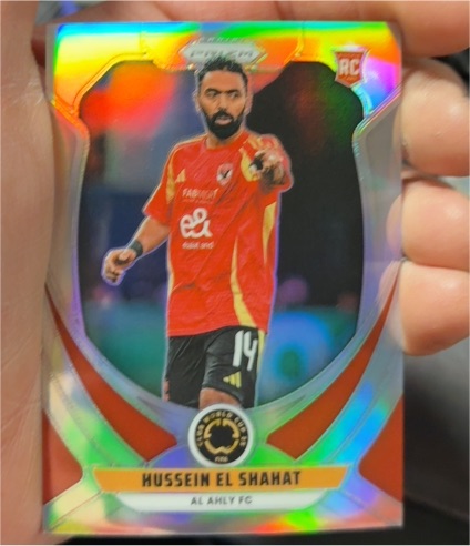 2025 Panini Prizm FIFA Club World Cup #2 Hussein El Shahat — front