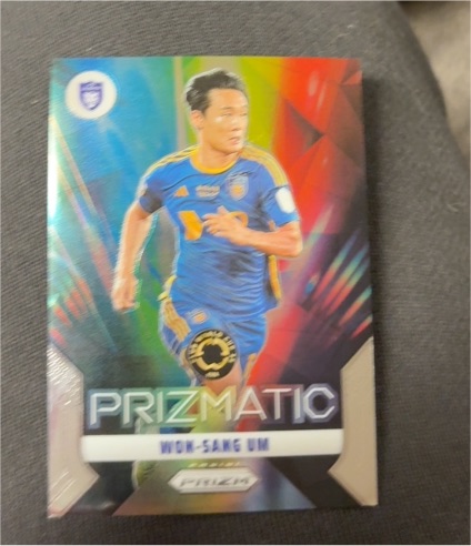 2025 Panini Prizm FIFA Club World Cup #30 Won-Sang Um Prizmatic — front