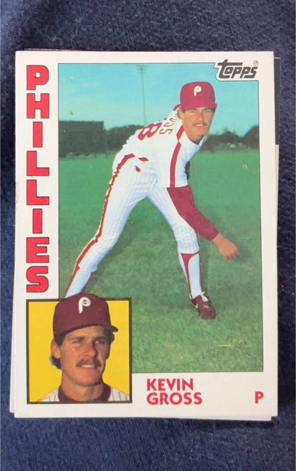 1984 Topps #332 Kevin Gross — front