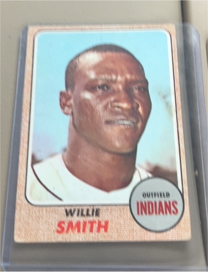1968 Topps #568 Willie Smith — front