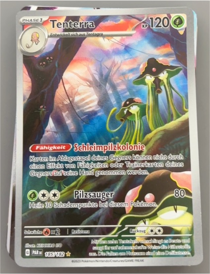 2023 Pokemon Scarlet & Violet Paradox Rift #185 Torterra — front