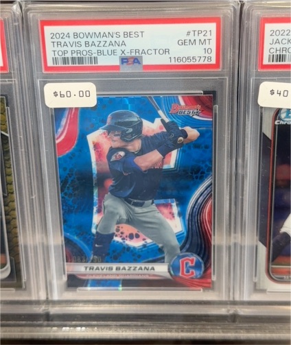 2024 Bowman's Best #TP21 Travis Bazzana — front
