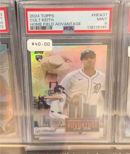 2024 Topps Home Field Advantage #HFA37 Colt Keith — front