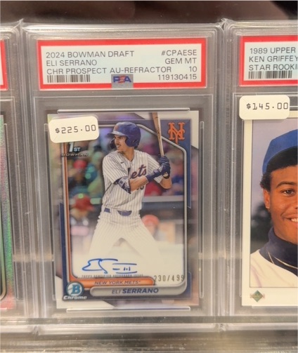 2024 Bowman Draft #CPA-ESE Eli Serrano — front