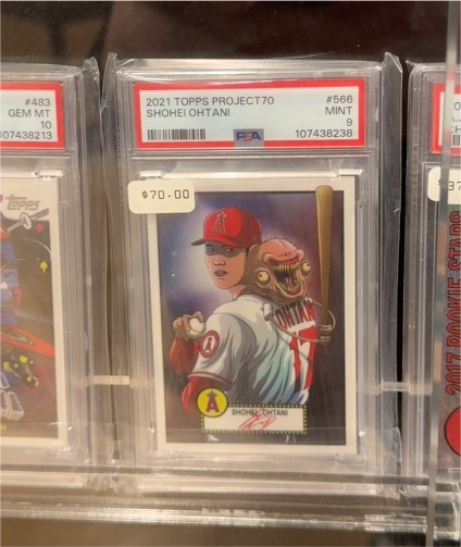 2021 Topps Project 70 #566 Shohei Ohtani — front