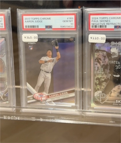 2017 Topps Chrome #169 Aaron Judge — front