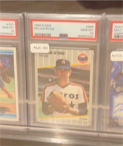 1989 Fleer #368 Nolan Ryan — front