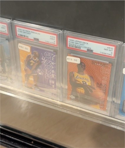 1996 Upper Deck #R10 Kobe Bryant Rookie Exclusives — front