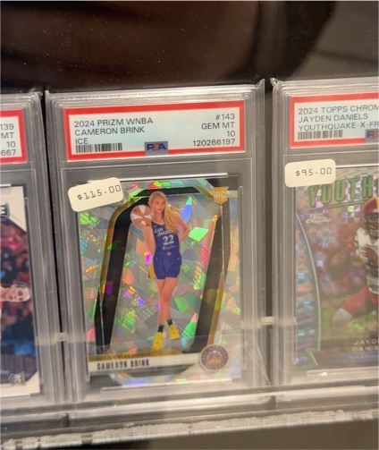 2024 Prizm WNBA #143 Cameron Brink — front