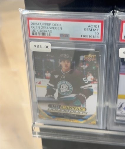 2024 Upper Deck #C101 Olen Zellweger UD Canvas — front