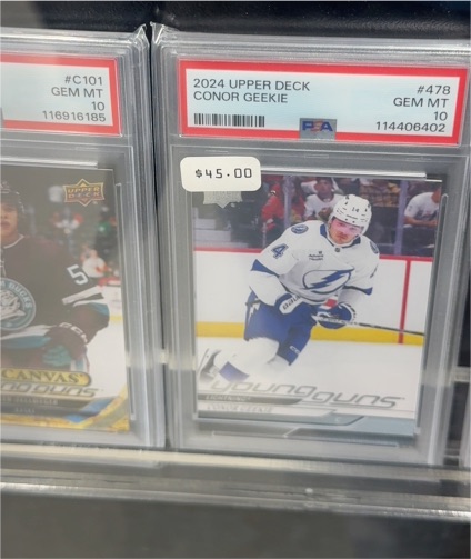 2024-25 Upper Deck Series 2 #478 Conor Geekie Young Guns — front