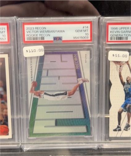 2023 Recon #14 Victor Wembanyama Rookie Recon — front