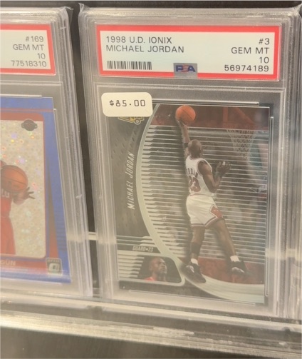 1998 Upper Deck Ionix #3 Michael Jordan — front