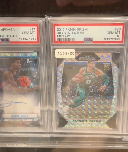 2017 Panini Prizm Mosaic #20 Jayson Tatum — front