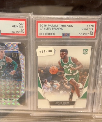 2016 Panini Threads #176 Jaylen Brown — front