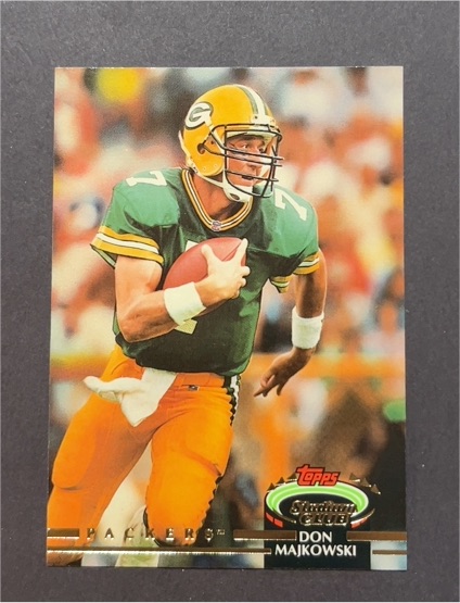 1992 Topps Stadium Club #27 Don Majkowski — front