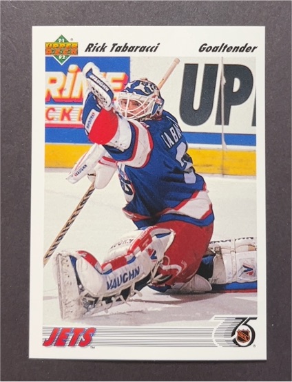 1991-92 Upper Deck #339 Rick Tabaracci — front